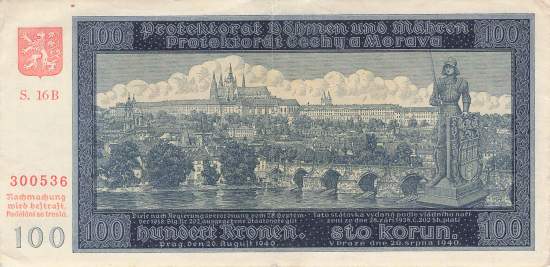 100 Kronen 1940 ro.560d